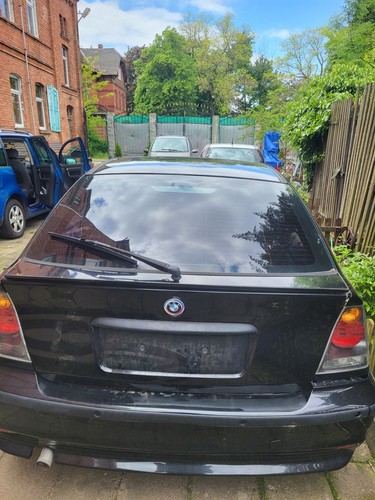 Heckklappe schwarz für bmw - heckklappe,