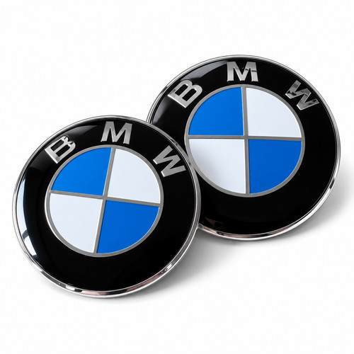 Bmw emblem 82mm 74mm blau - bmw,
